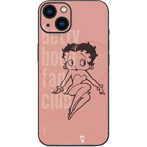 Betty Boop Fan Club iPhone 14 Plus Skin